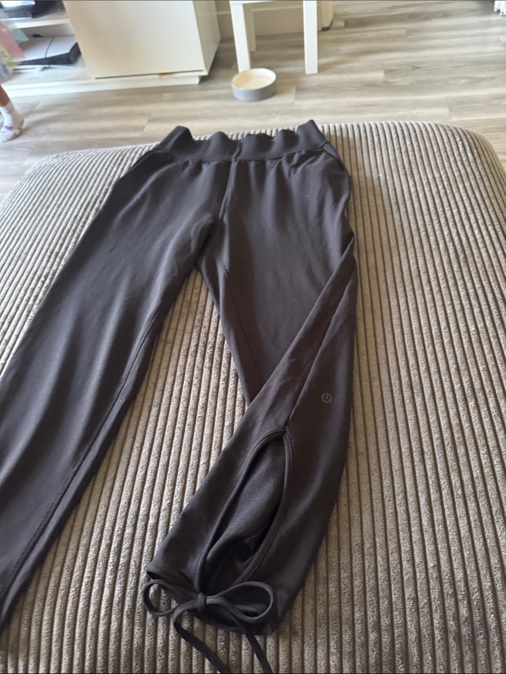 lululemon athletica Dark Brown Drawstring Ankle Joggers